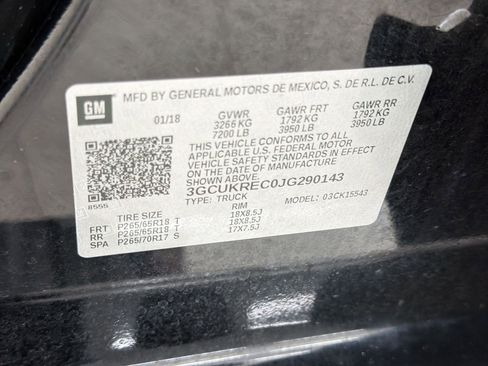 Used 2018 Chevrolet Silverado 1500 LT w/ All Star Edition AWD/4WD image 18