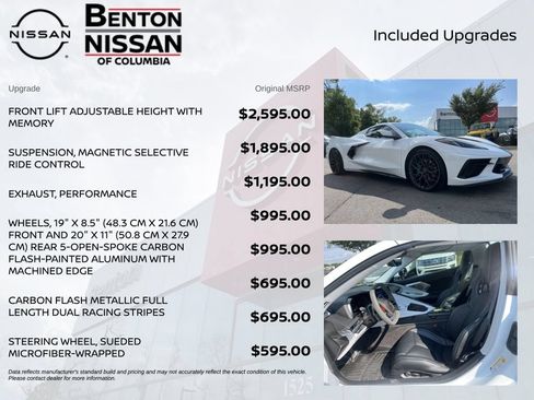 Used 2023 Chevrolet Corvette Stingray Premium Conv w/ 3LT RWD image 6