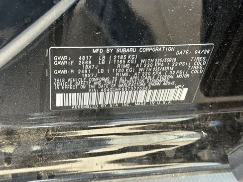 New 2026 Subaru Crosstrek 2.5i Sport AWD/4WD image 30