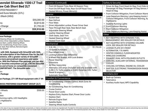 Used 2022 Chevrolet Silverado 1500 LT Trail Boss AWD/4WD image 4