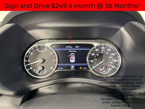 New 2025 Nissan Sentra SV w/ All-Weather Package image 17