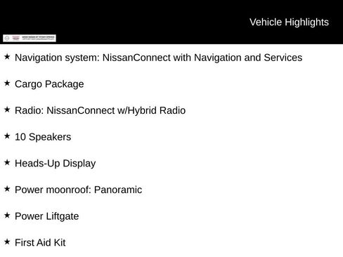 Used 2025 Nissan Murano Platinum w/ Cargo Package image 5