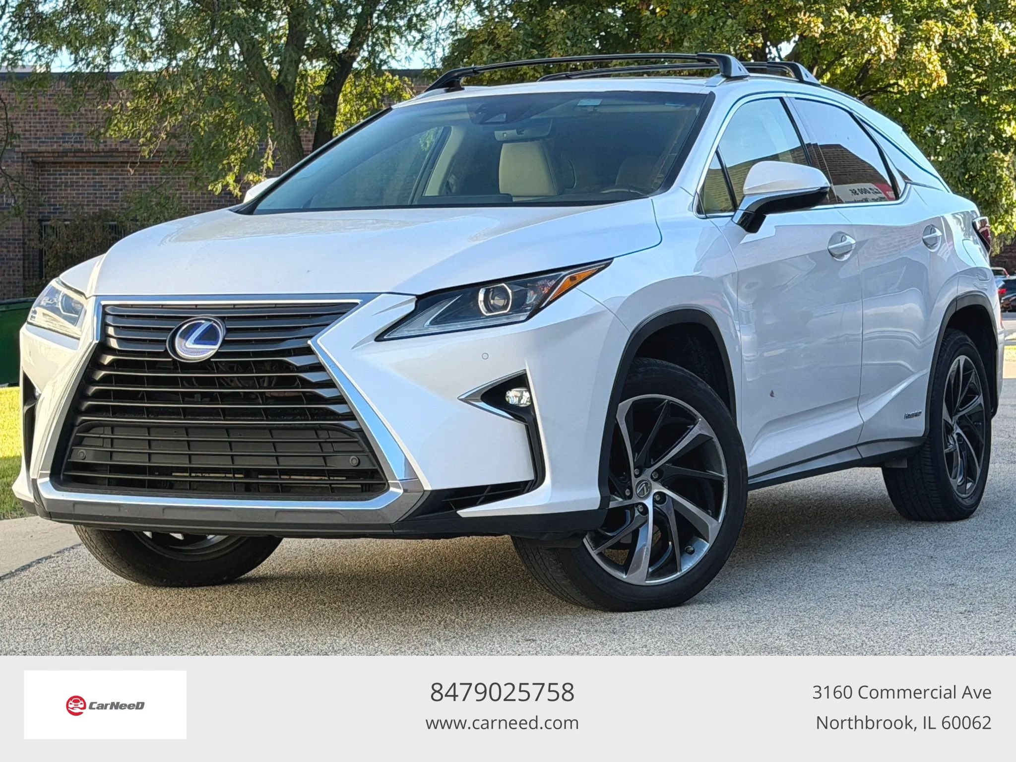 Used 2017 Lexus RX 450h AWD w/ Luxury Package image 1