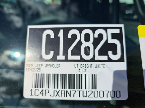 New 2026 Jeep Wrangler Sport image 11