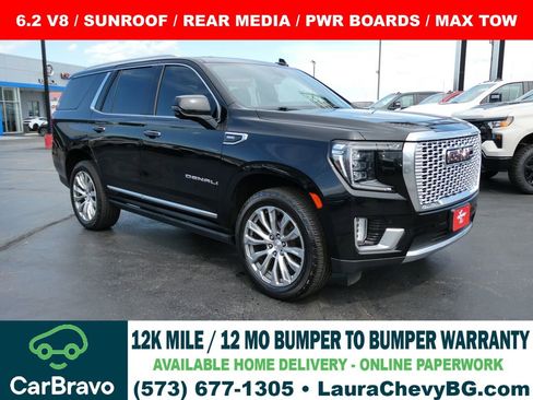 Certified 2021 GMC Yukon Denali w/ Denali Premium Package image 1
