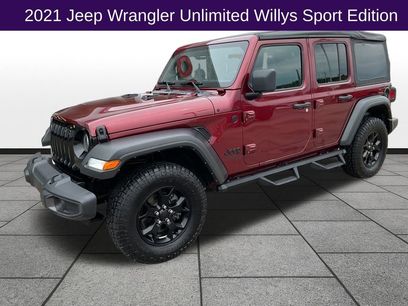 Used 2021 Jeep Wrangler Unlimited Willys