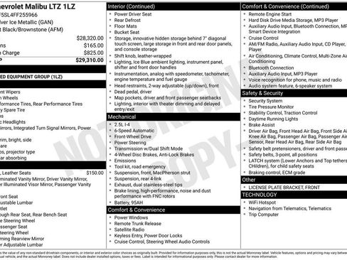 Used 2015 Chevrolet Malibu LTZ image 31