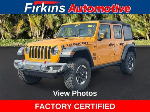 Used 2021 Jeep Wrangler Unlimited Rubicon AWD/4WD image 1