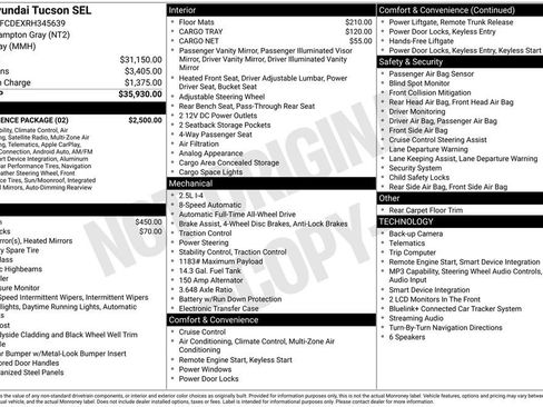 Used 2024 Hyundai Tucson SEL w/ Convenience Package AWD/4WD image 1