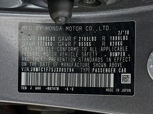 Used 2018 Honda Civic EX-L image 38