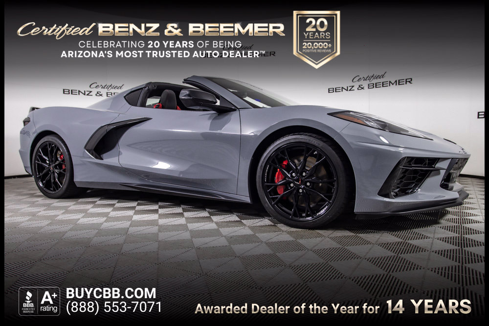 Used 2024 Chevrolet Corvette Stingray Preferred Cpe w/ Z51 Performance Package RWD image 1