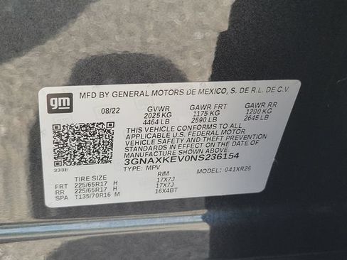 Used 2022 Chevrolet Equinox LT FWD image 29