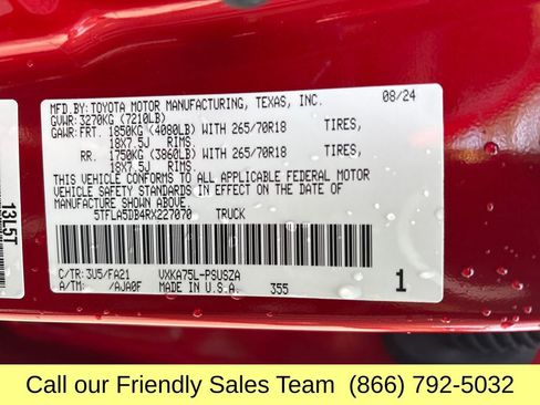 Used 2024 Toyota Tundra SR5 w/ SR5 Convenience Package image 28