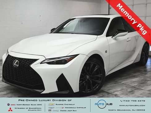 Used 2023 Lexus IS 350 F Sport w/ Memory Package AWD/4WD image 1