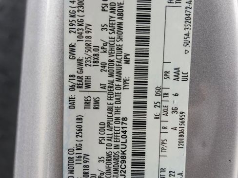 Used 2019 Lincoln MKC Select w/ Select Plus Package image 19