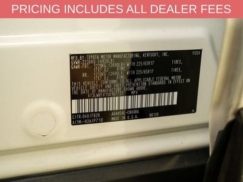 Certified 2025 Toyota RAV4 LE AWD/4WD image 18