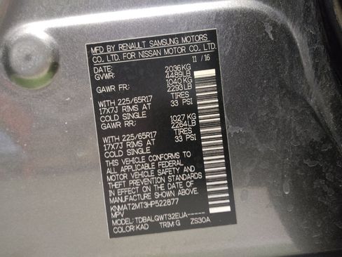 Used 2017 Nissan Rogue SV FWD image 33