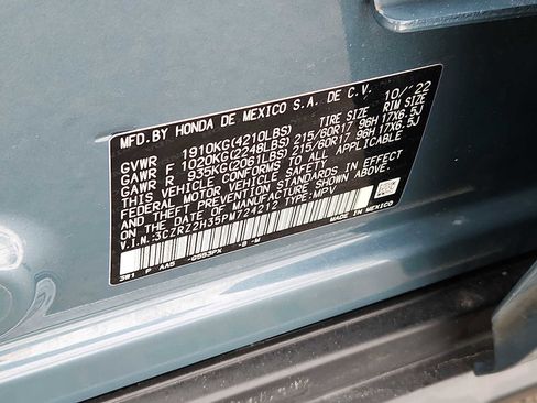 Certified 2023 Honda HR-V LX image 27