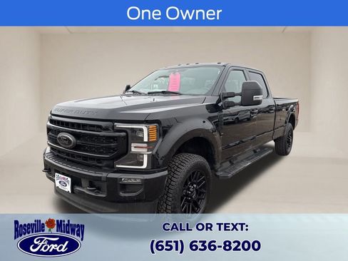 Used 2022 Ford F350 Lariat w/ Black Appearance Package image 3