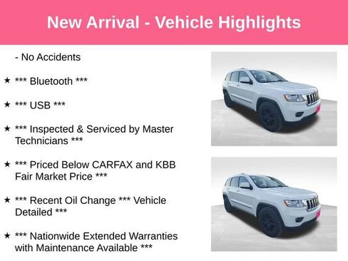 Used 2012 Jeep Grand Cherokee Laredo AWD/4WD image 2