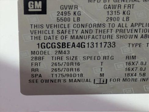 Used 2016 Chevrolet Colorado W/T w/ WT Convenience Package image 22