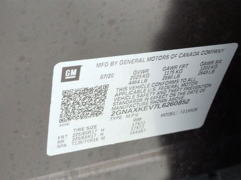 Used 2020 Chevrolet Equinox LT image 34