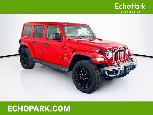 Used 2021 Jeep Wrangler Sahara w/ Dual Top Group image 1