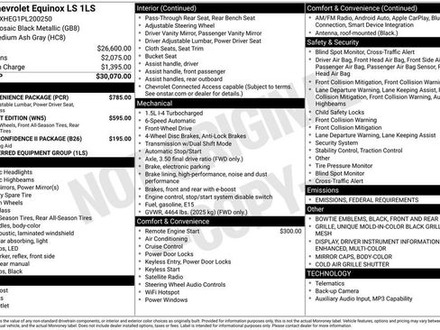 Certified 2023 Chevrolet Equinox LS w/ LS Convenience Package image 28