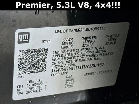 Used 2024 Chevrolet Tahoe Premier image 35