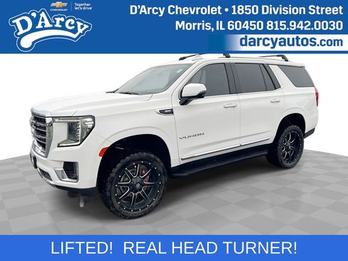 Certified 2022 GMC Yukon SLT w/ SLT Premium Package AWD/4WD image 1