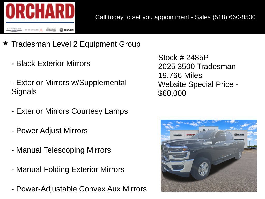 Used 2025 RAM 3500 Tradesman AWD/4WD image 16
