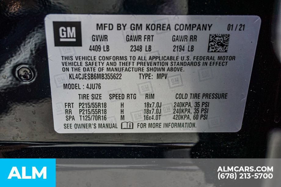 Used 2021 Buick Encore Preferred AWD/4WD image 54