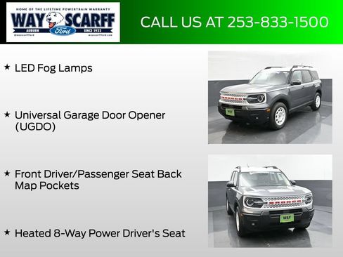 New 2025 Ford Bronco Sport Heritage w/ Convenience Package AWD/4WD image 12