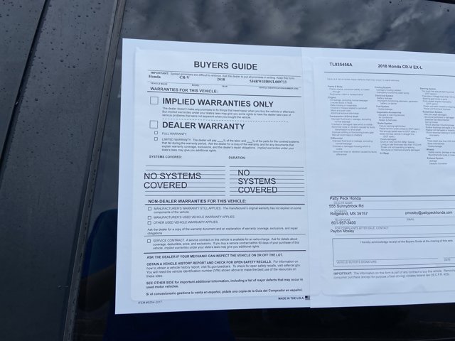 Used 2018 Honda CR-V EX-L image 5