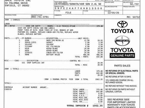 Used 2019 Hyundai Sonata SE image 10