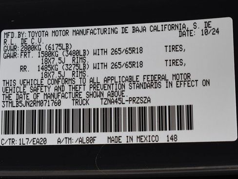 Certified 2024 Toyota Tacoma TRD Sport w/ TRD Sport Premium Package image 34