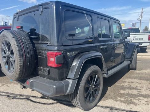 Used 2022 Jeep Wrangler Unlimited Sahara 4xe w/ Cold Weather Group image 4