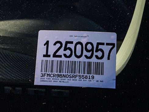 New 2025 Ford Bronco Sport Big Bend w/ Convenience Package image 30