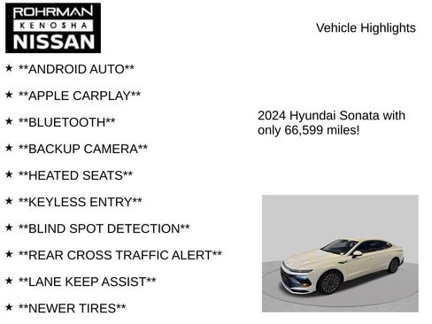 Used 2024 Hyundai Sonata SEL FWD image 7