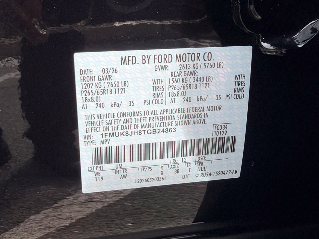 Used 2026 Ford Explorer Tremor AWD/4WD image 27