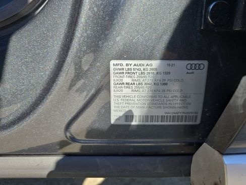Used 2022 Audi SQ5 Premium Plus w/ Premium Plus Package AWD/4WD image 39
