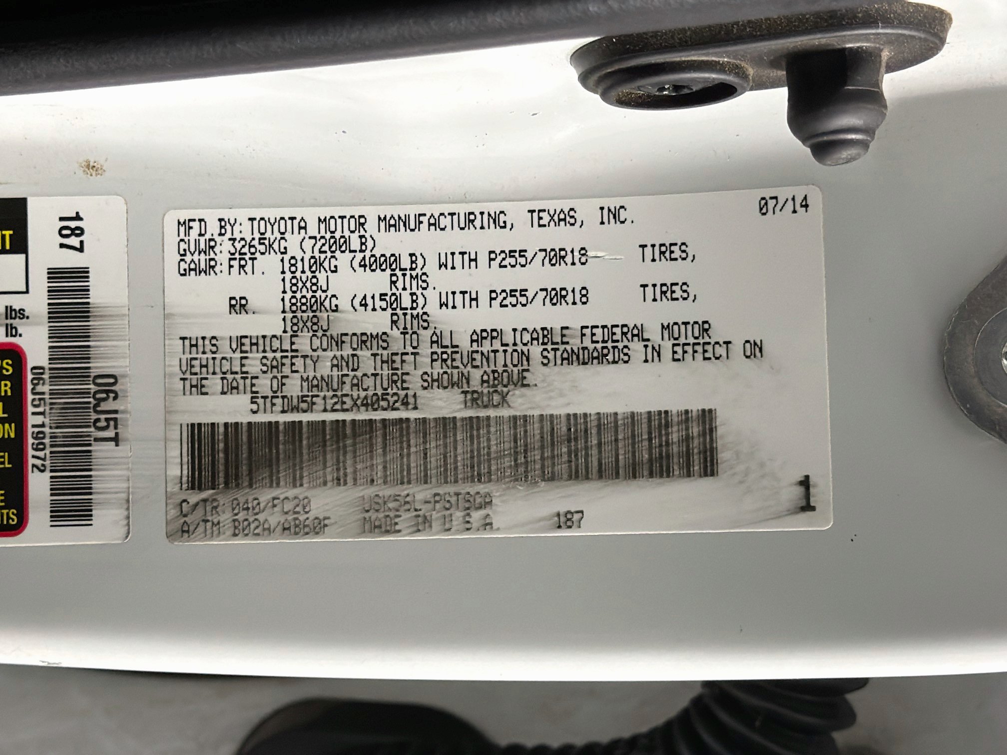 Used 2014 Toyota Tundra SR5 w/ SR5 Upgrade Package AWD/4WD image 12