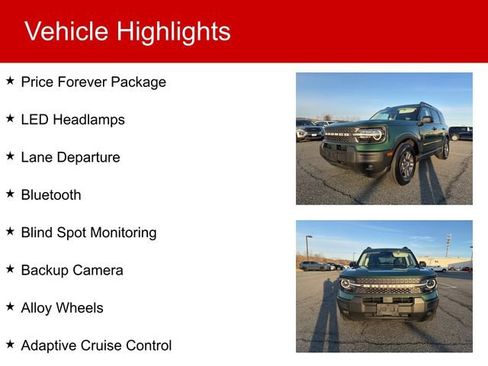 Used 2025 Ford Bronco Sport Big Bend w/ Convenience Package image 2
