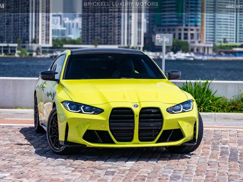 Used 2023 BMW M4 xDrive Competition w/ M Carbon Exterior Package AWD/4WD image 2