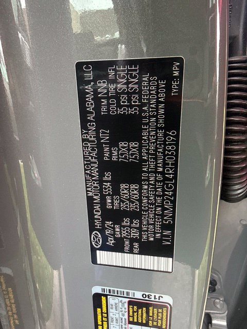 Used 2024 Hyundai Santa Fe SEL FWD image 16