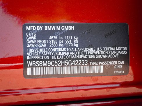 Used 2017 BMW M3 w/ Competition Package RWD image 34