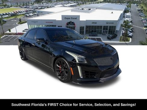 Used 2016 Cadillac CTS V w/ Luxury Package RWD image 2