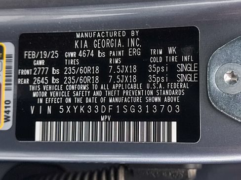 Certified 2025 Kia Sportage EX FWD image 37