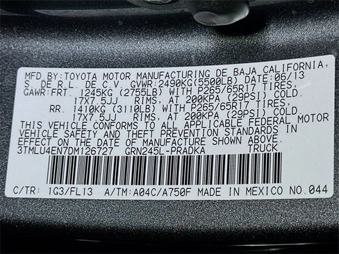 Used 2013 Toyota Tacoma 4x4 Double Cab image 23