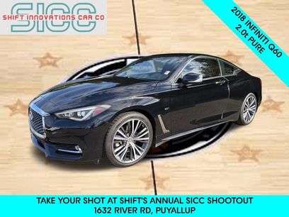 Used 2018 INFINITI Q60 2.0t w/ Moonroof Package